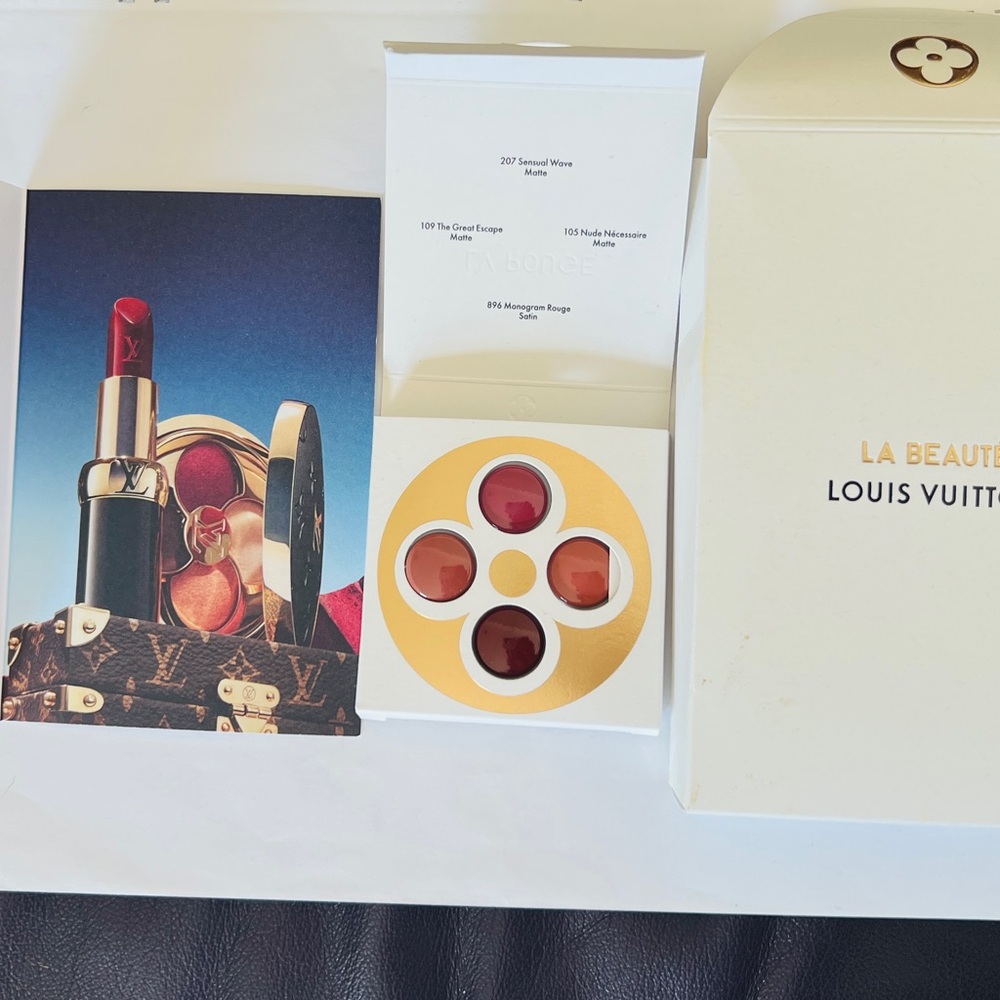 New Louis Vuitton Lipstick Set